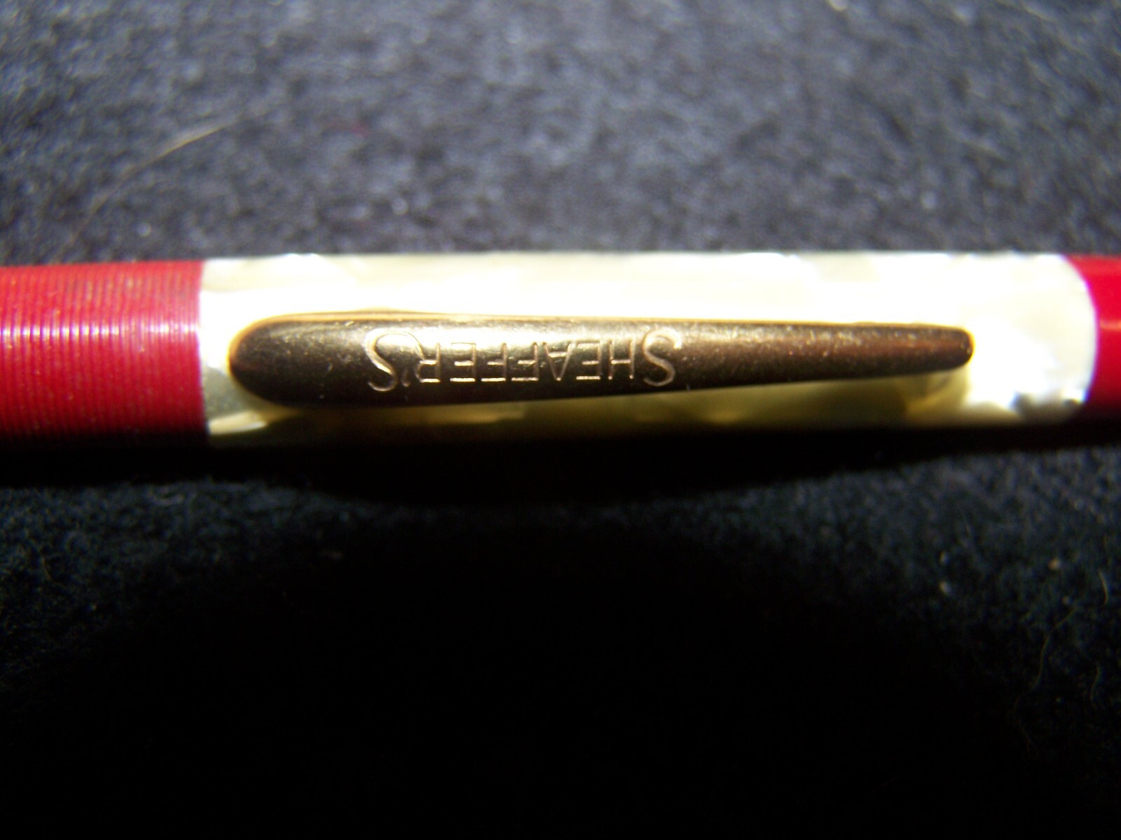 Sheaffer’s Red & gold 0.9mm Lead Mechanical Slim Utility Pencil – 1960’s