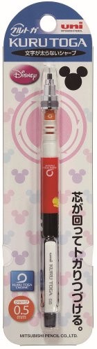 uni Mechanical Pencil KURU TOGA 0.5mm Mickey Glove M5650DS1P.MG Japan 698654