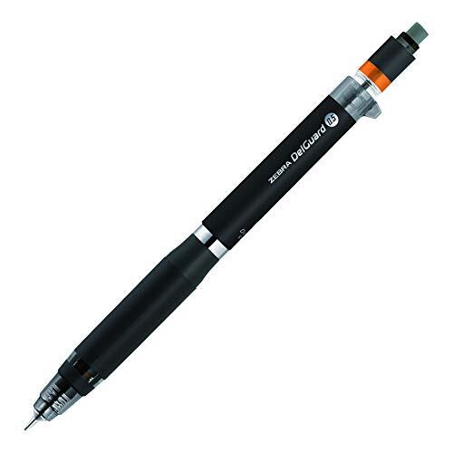 Zebra Mechanical Pencil DelGuard Type ER 0.5mm Black P-MA88-BK