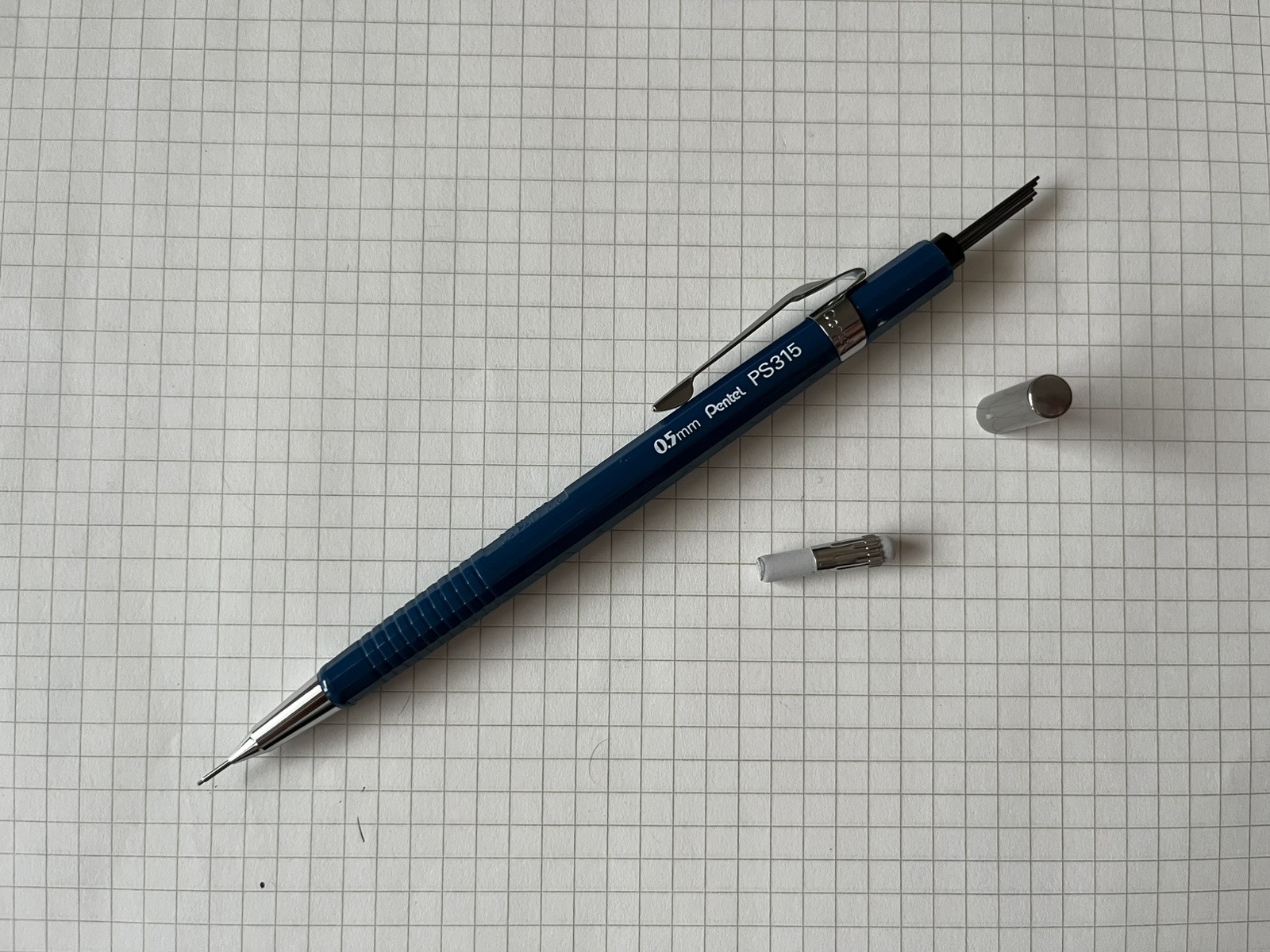 Vintage Mechanical Pencil PENTEL PS315 :: 0.5 mm :: Japan :: NOS