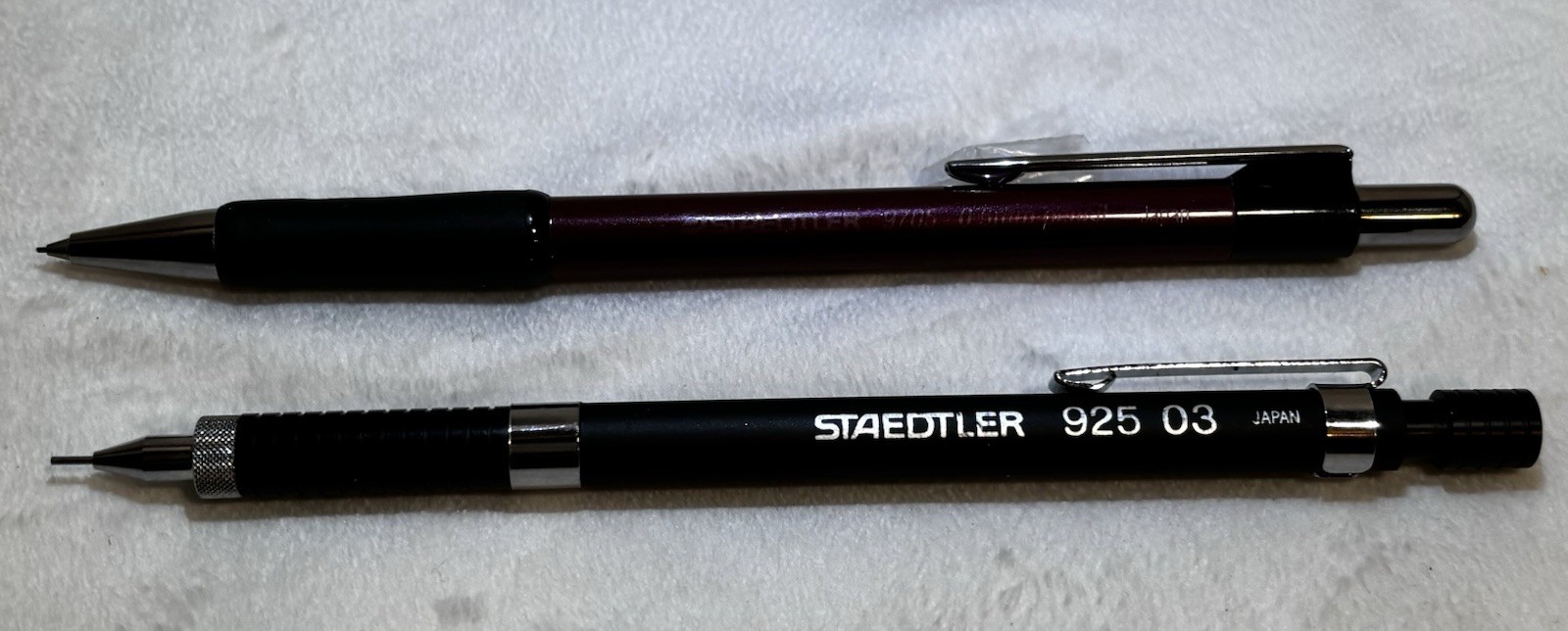 Drafting Mechanical Pencil Set: Staedtler 925 15-03 & Pentel GraphGear 500