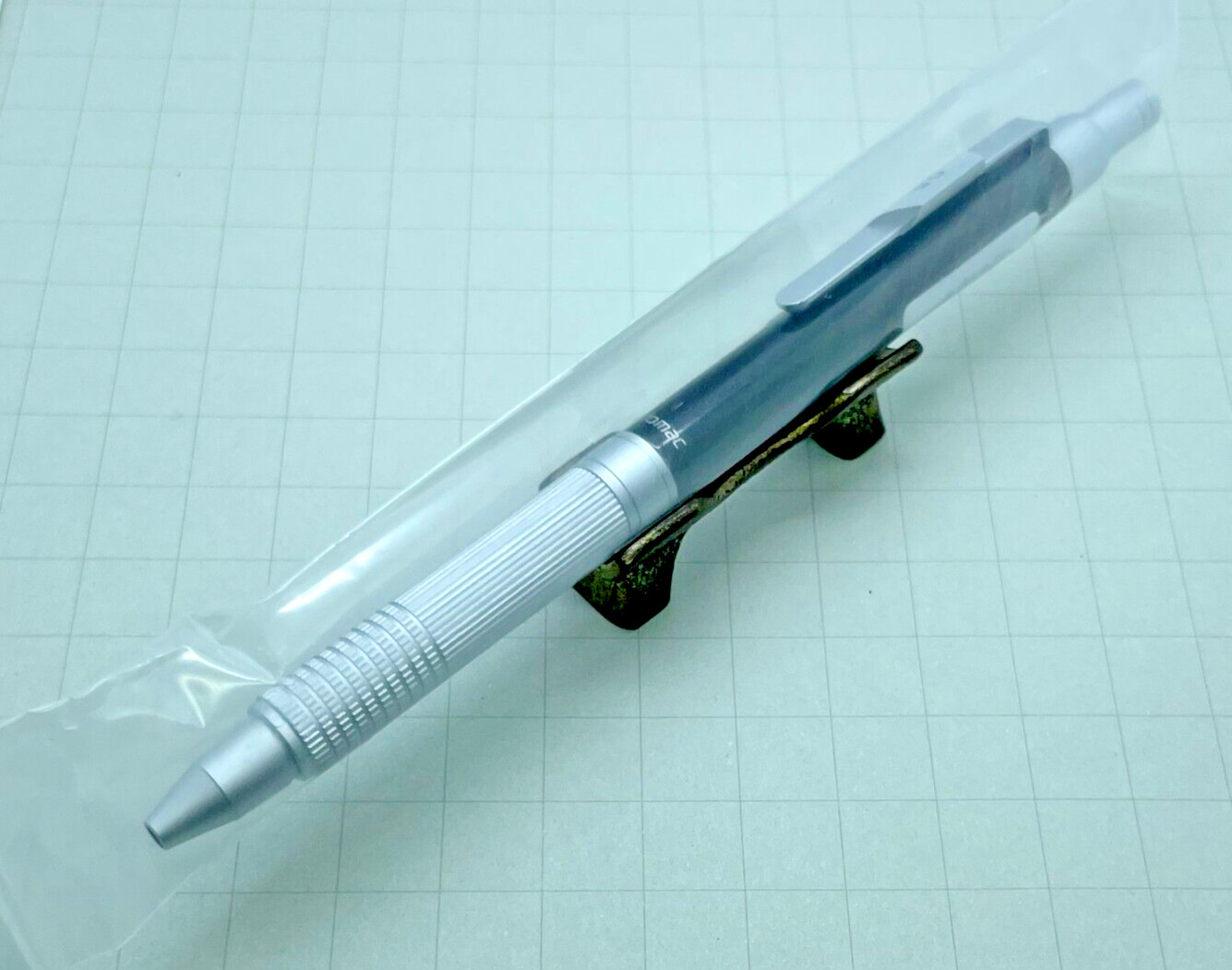 Pilot Mechanical Pencil Automac Silver Black Design New Stock Made in Japan