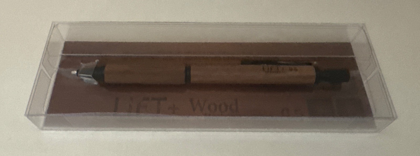 Kitera LiFT+ Wood Mechanical Graphite Pencil 0.5mm Walnut Barrel LIWOOD.05-WA