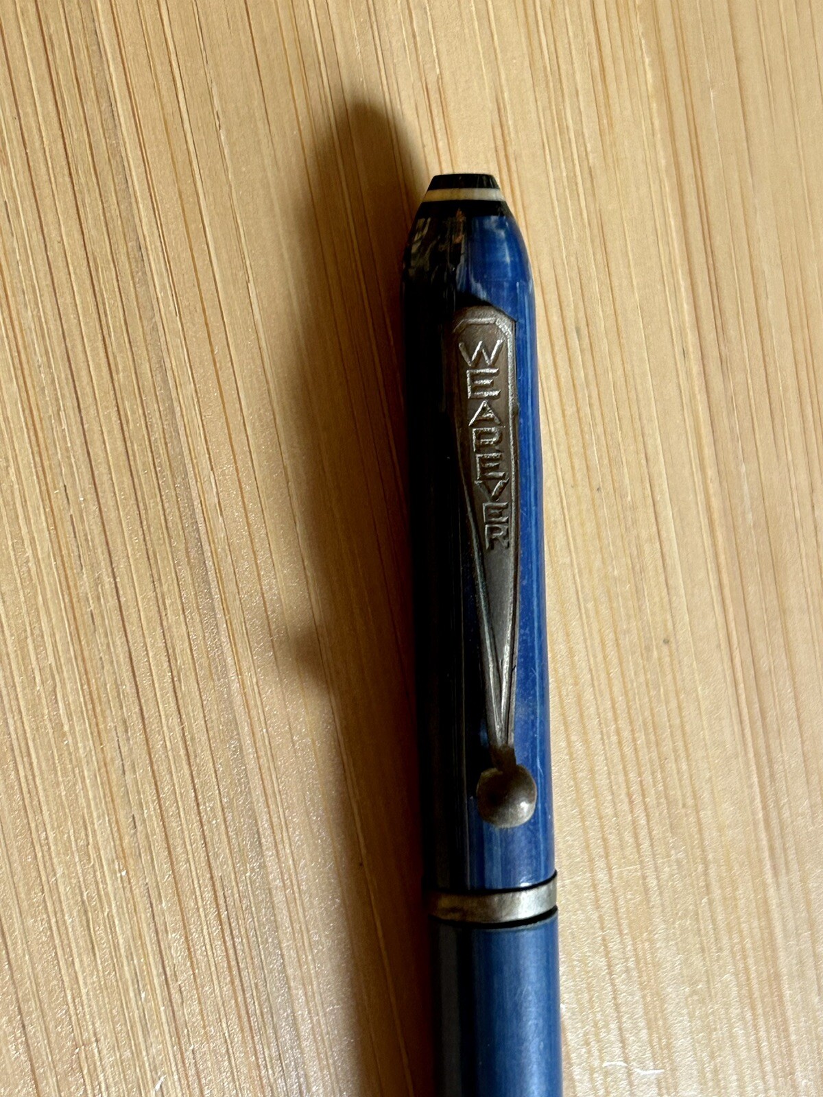 Wearever Mechanical Pencil Marbled Bakelite fountain pen lot of 3