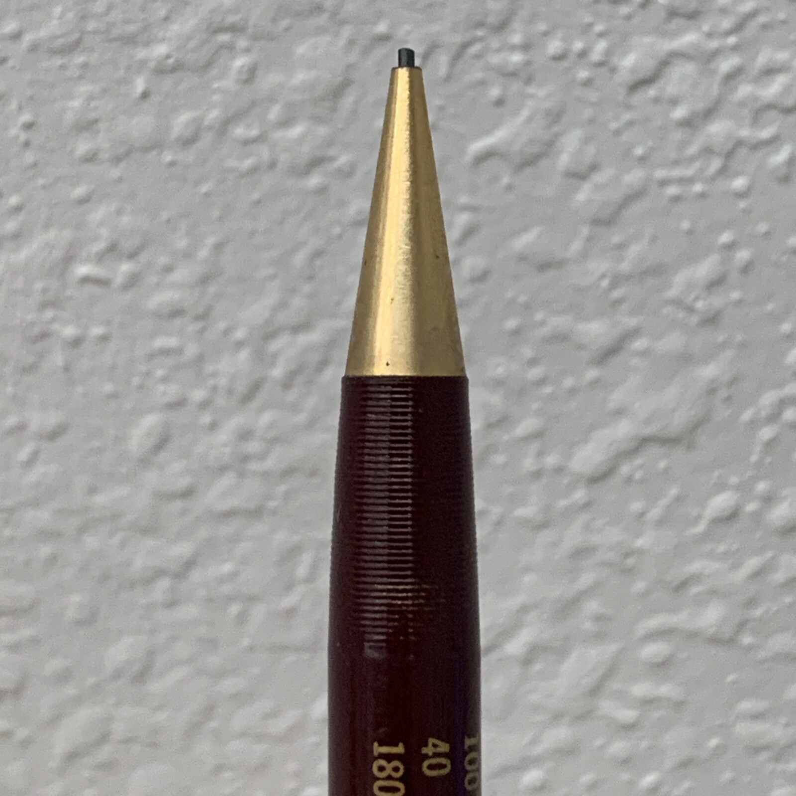 Vintage Ritepoint Mechanical Pencil Gold Advertising Sentinel Federal Loans
