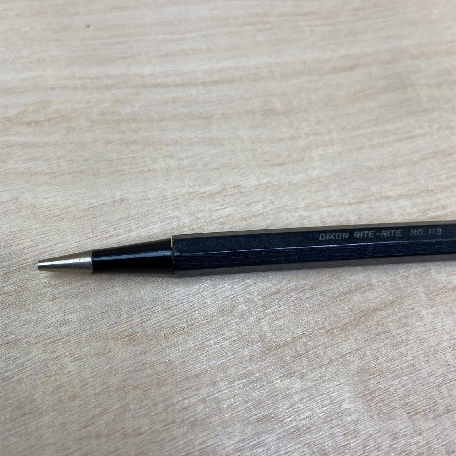 Vintage Black Dixon Rite Rite Mechanical Pencil # 119 US Government