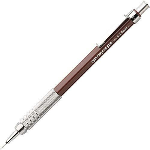 Pentel GraphGear 500 Automatic Drafting Pencils – PG523E, PG525A, PG527C,