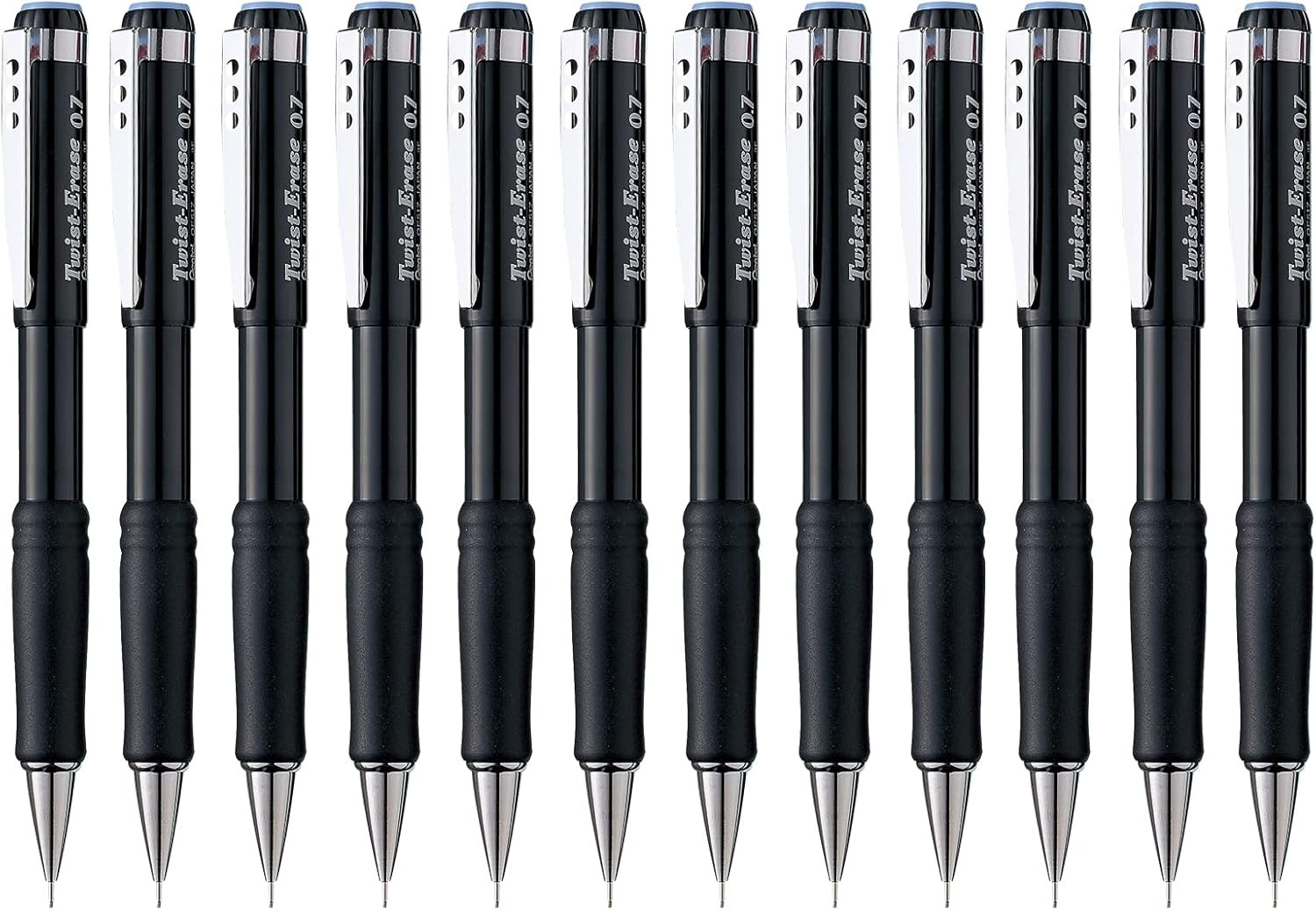 Twist-Erase III Mechanical Pencil, (0.7Mm), Black Barrel, 12 Pack (QE517A)