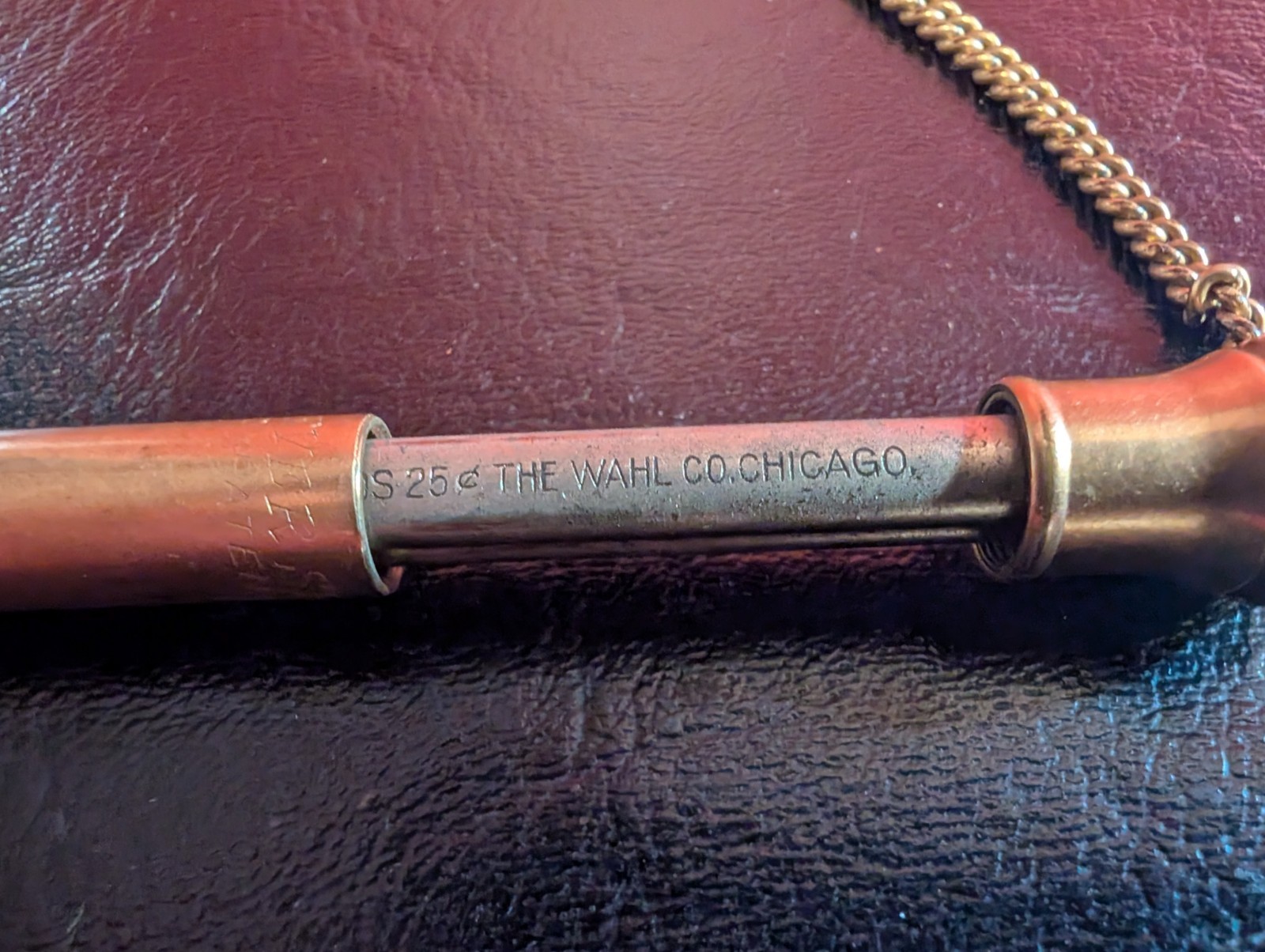 Wahl Eversharp Gold Filled Mechanical Pencil with Chain