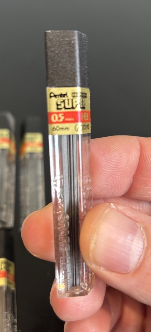 Uni Ball Mechanical Pencil 12 Refill Lead Tubes 0.7 Paper Mate Color Pentel 0.5