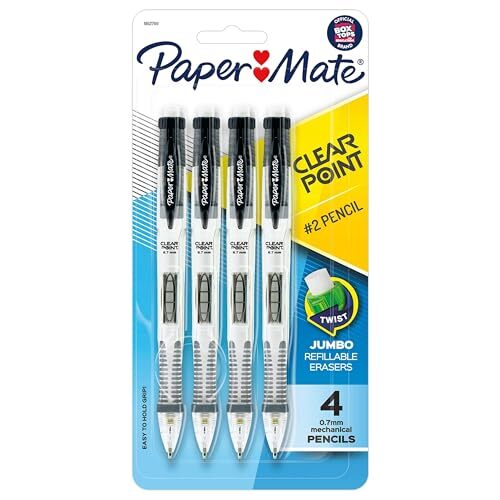 Clearpoint Mechanical Pencils 0.7mm, HB #2 Pencil Set, Art Supplies, Teacher
