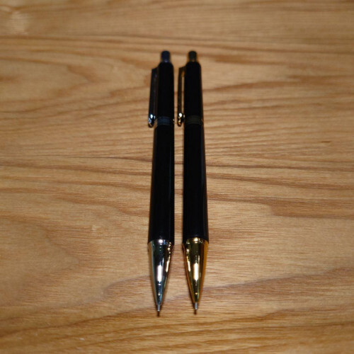 Vintage Pentel jCLUB A5 A10 Knock-type Mechanical Pencil Set of 2 LTD From JAPAN