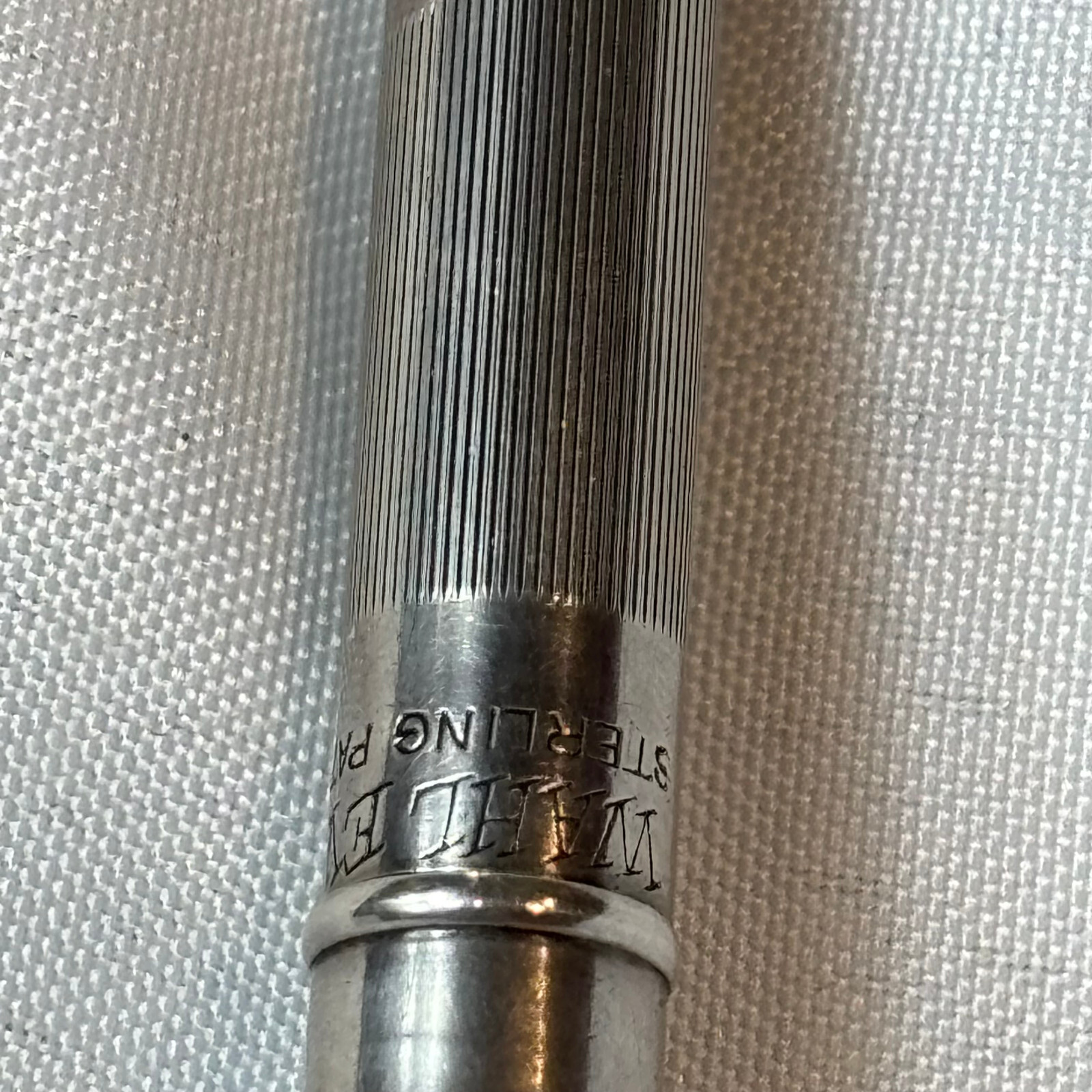 Vtg Wahl Eversharp FOB Mechanical Pencil Sterling Silver 15.70 Grams Monogrammed