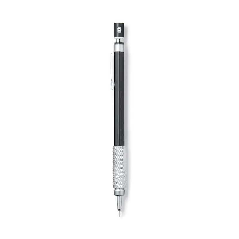 New 2024 Muji Low Center of Gravity Mechanical pencil Black 0.3mm Made In Japan
