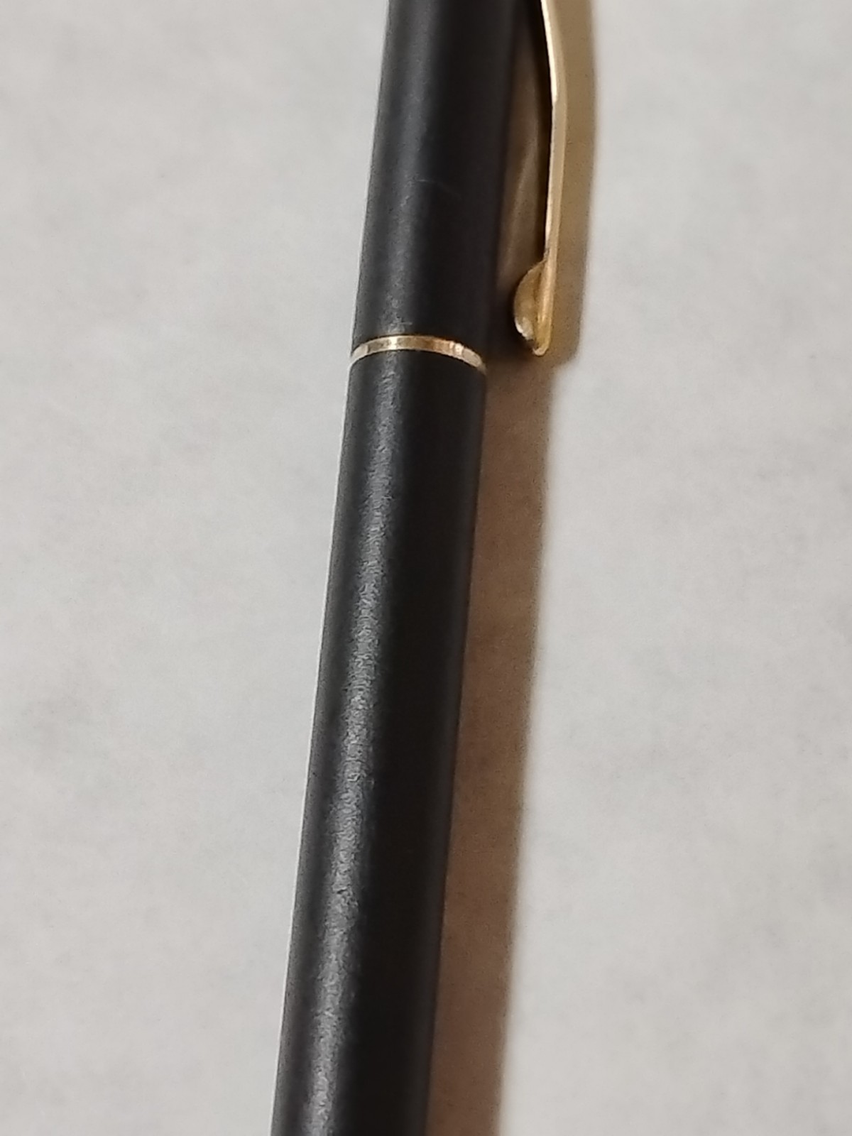 Vintage Cross Classic Century Black Matte Gold Trim Mechanical Pencil #F8