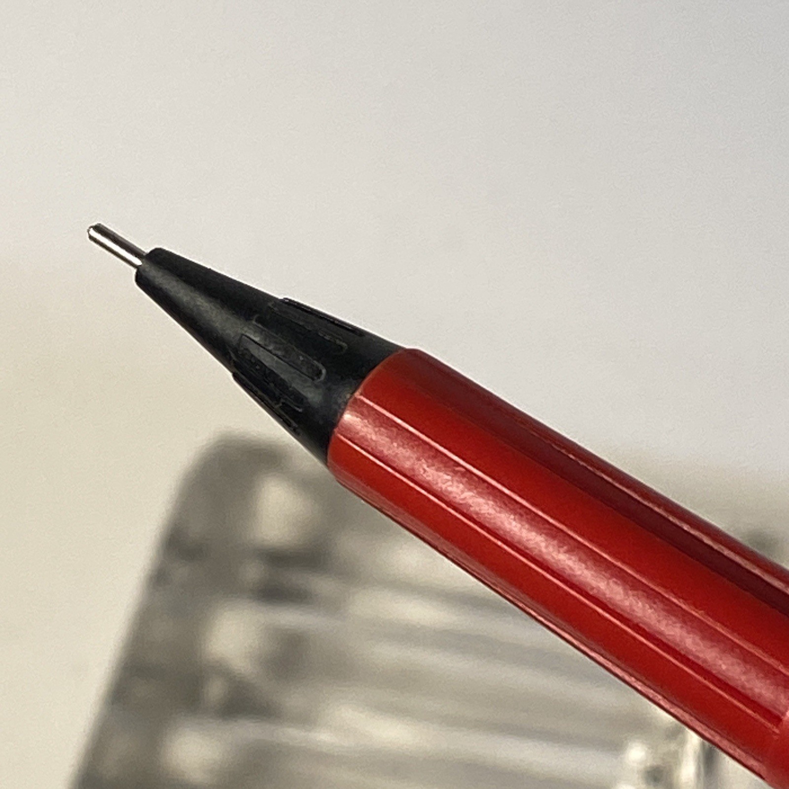 Staedtler Polo 0.5 Micro Mechanical Pencil Red & Black Made In Germany Vintage