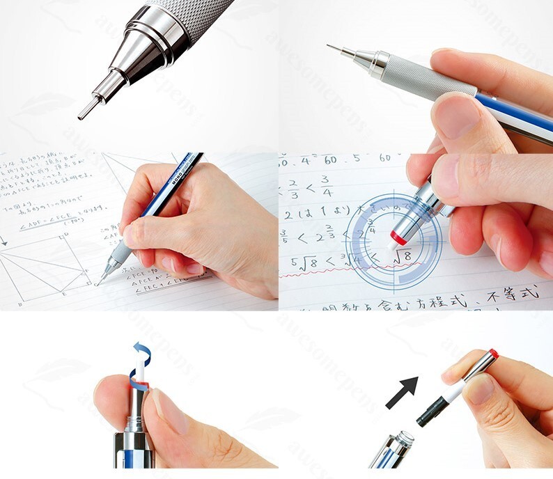 TOMBOW MONO GRAPH ZERO .5mm Mechanical Pencil (Striped) “The Drafting Friend”
