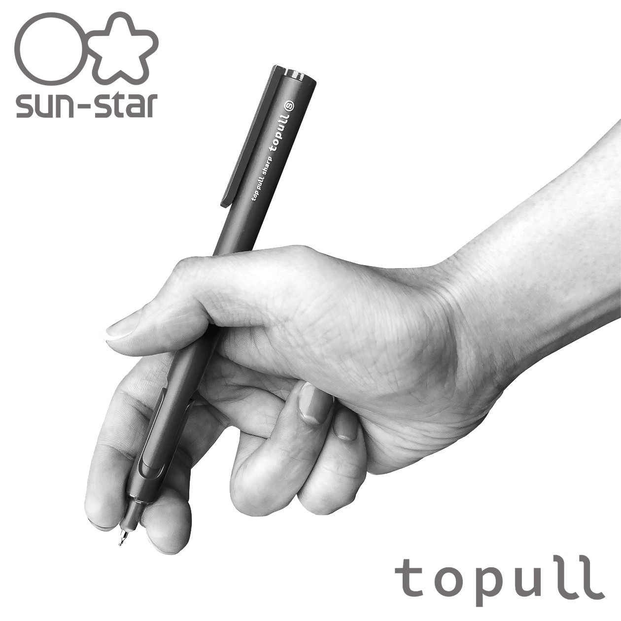 SUN-STAR TOPULL-S Top-Pull Mechanism Mechanical Pencil 0.5mm from Japan
