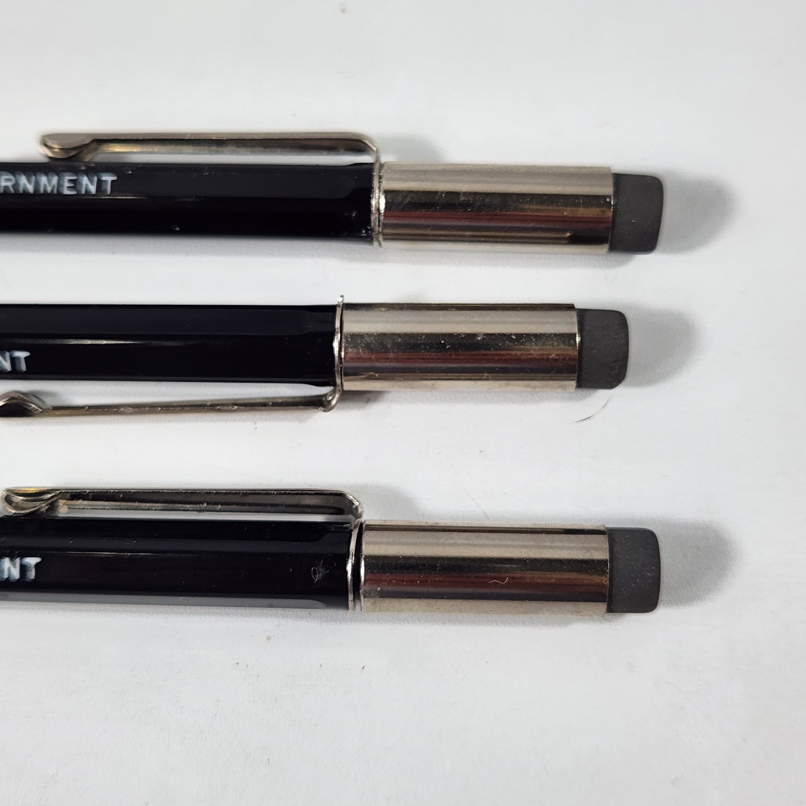 Skilcraft Scripto Black Mechanical Pencil US Government Lot of 3 Made USA