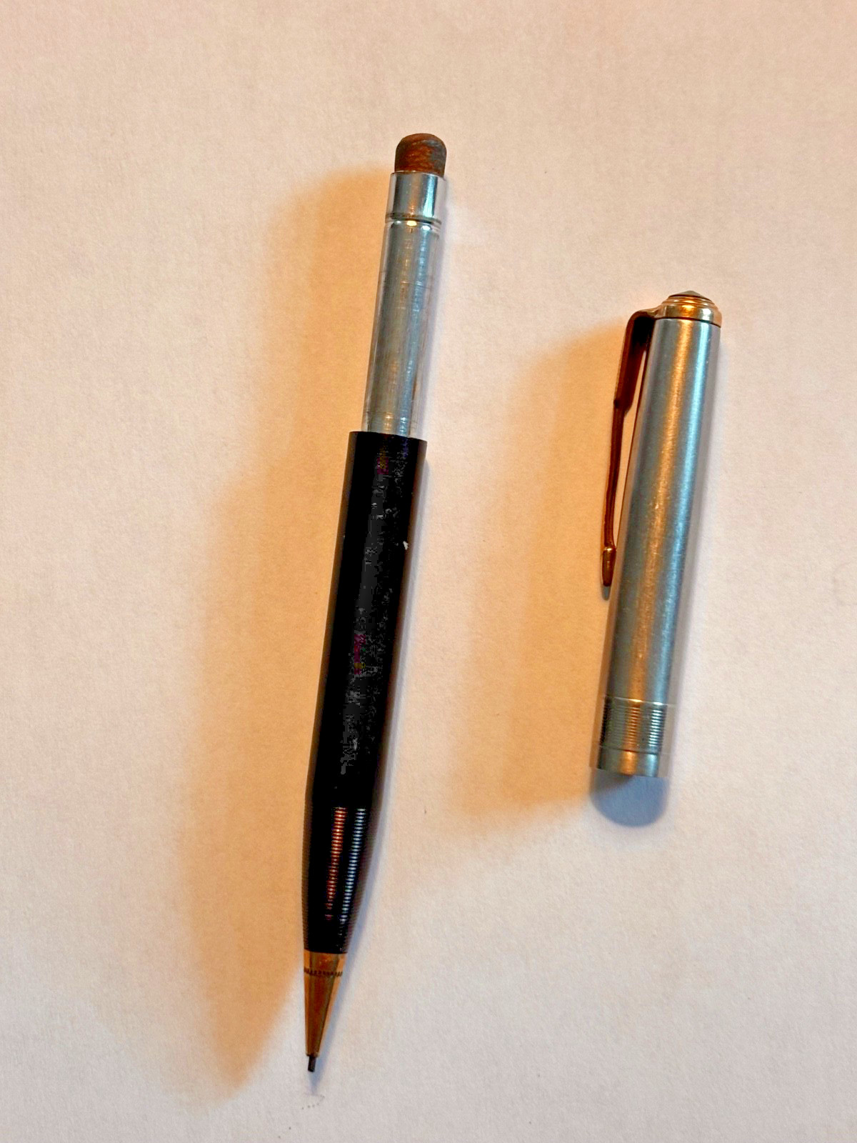 Lot (5) Vintage Mechanical Pencils Parker Slencil Quill Sheaffers Nice Condition