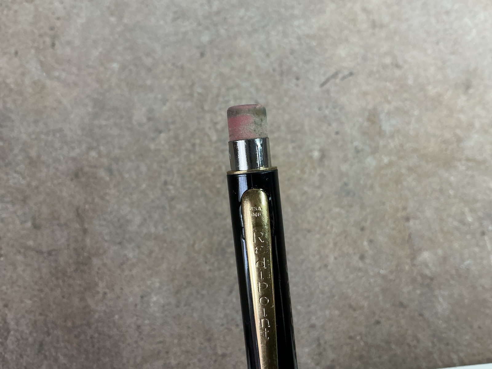 Vtg Ad Mechanical Pencil 8 Ball Cap, City Electric Ann Arbor Old Mail Tube 6¢
