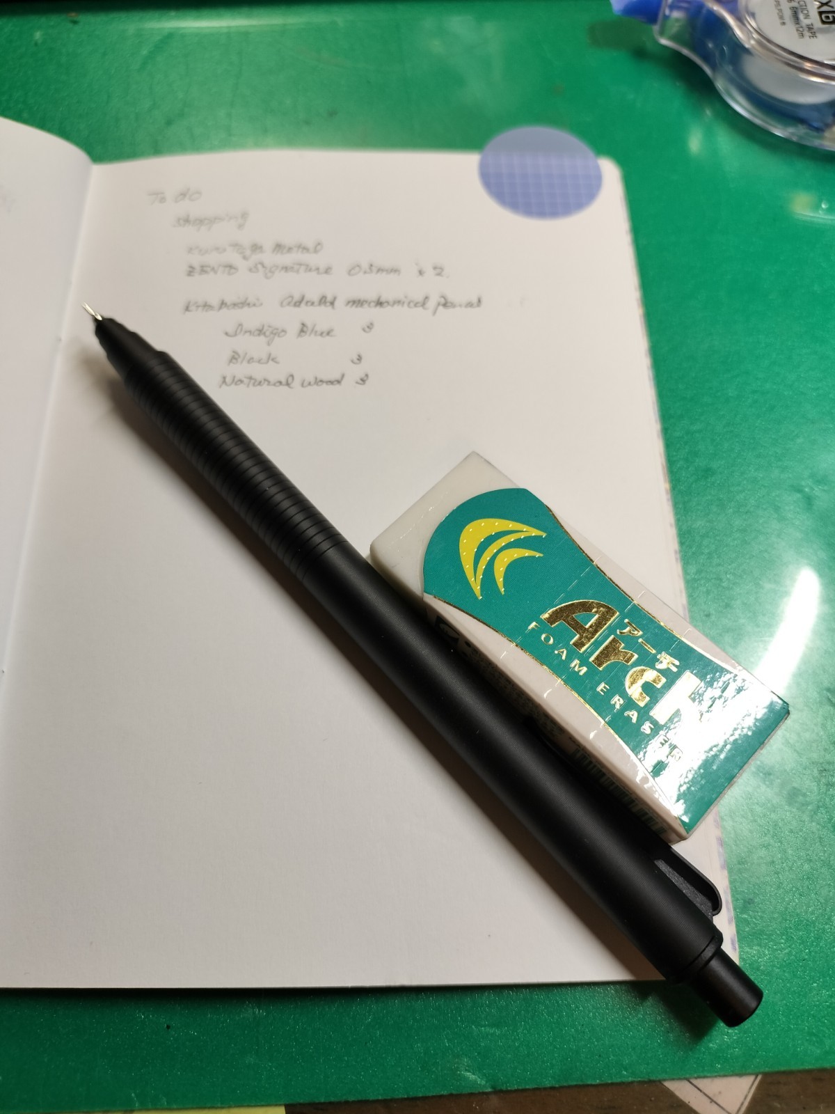 DDU/Uni Kuru Toga Metal 0.3mm Mechanical Pencil M3-KH 1P 2026 Release Japan