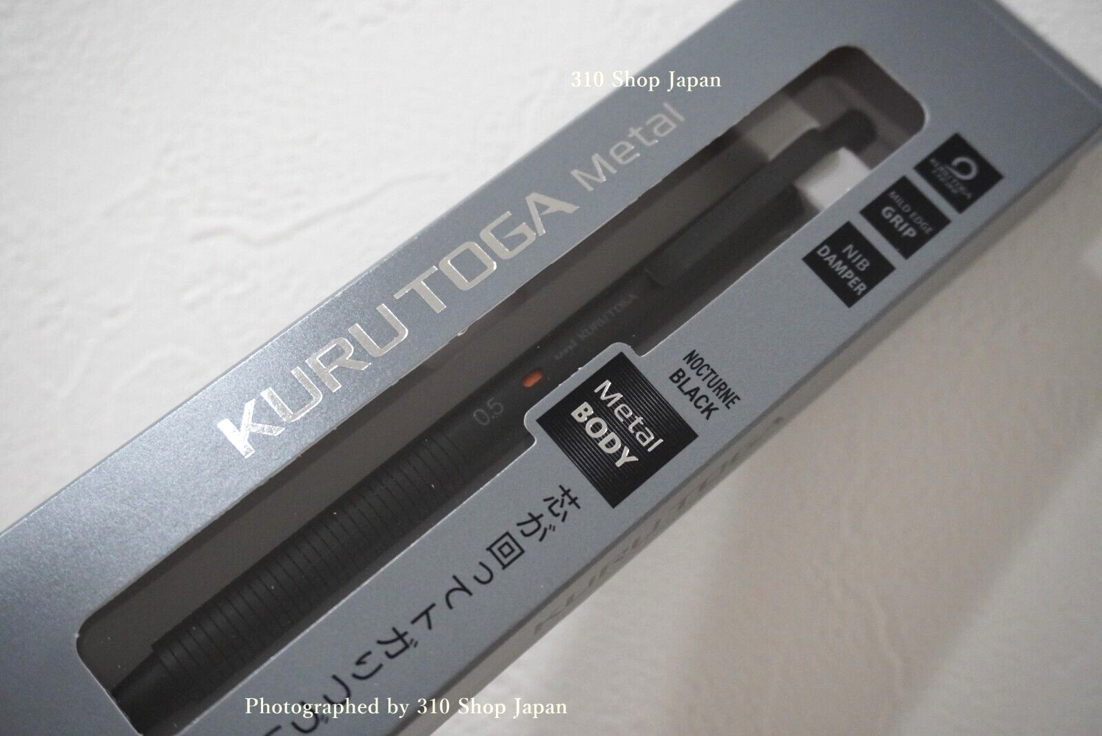 Kuru Toga Metal Mechanical Uni M5KH1P-24 Pencil Nocturne Black 0.5mm Mitsubishi