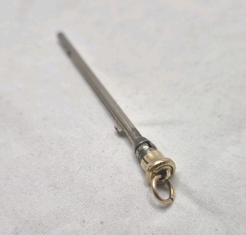 Vintage Ingersoll Redipoint Rolled Gold Mechanical Pencil – Ring Top USA