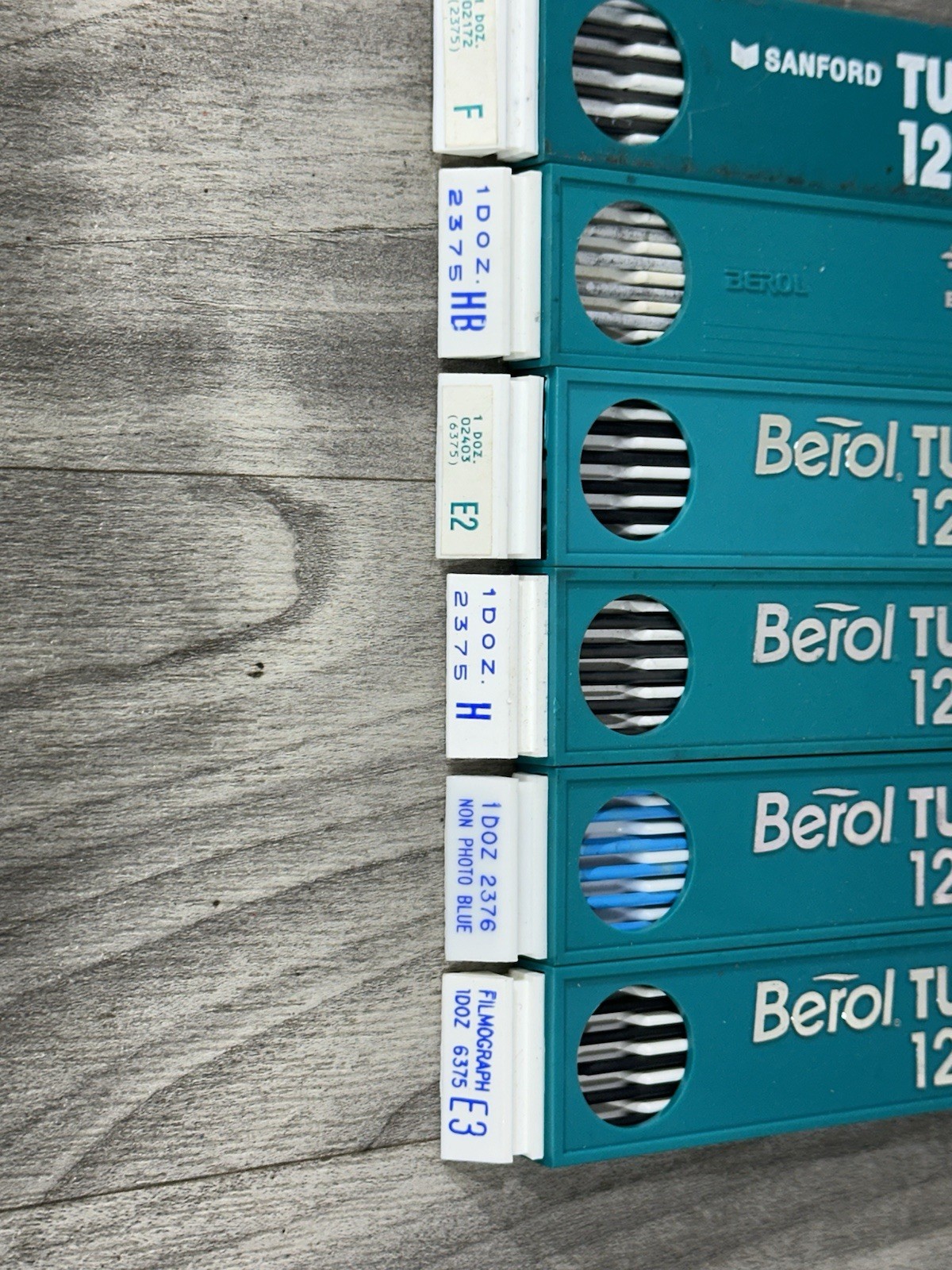 Berol Turquoise Drawing Leads Mixed lot NOS