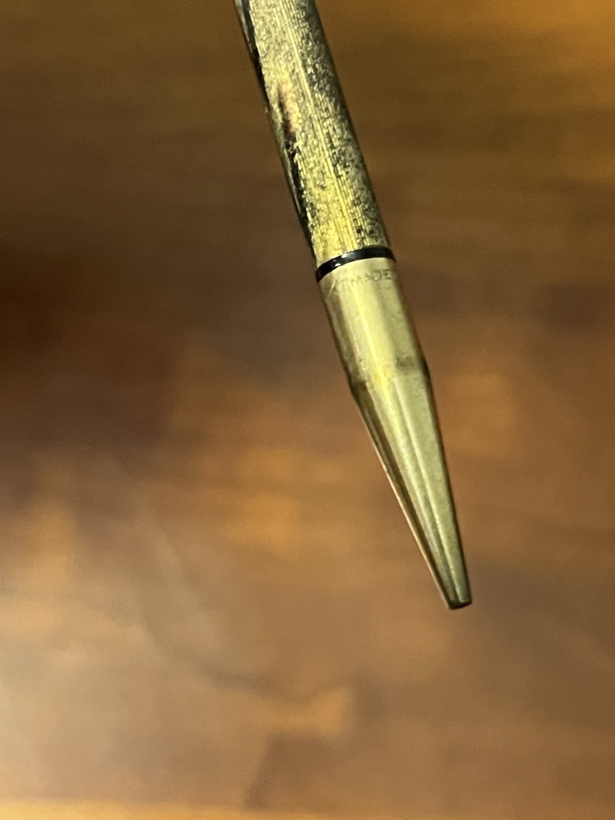Vintage AXT Cross Mechanical Pencil 10KT Gold Plated Made In USA VTG