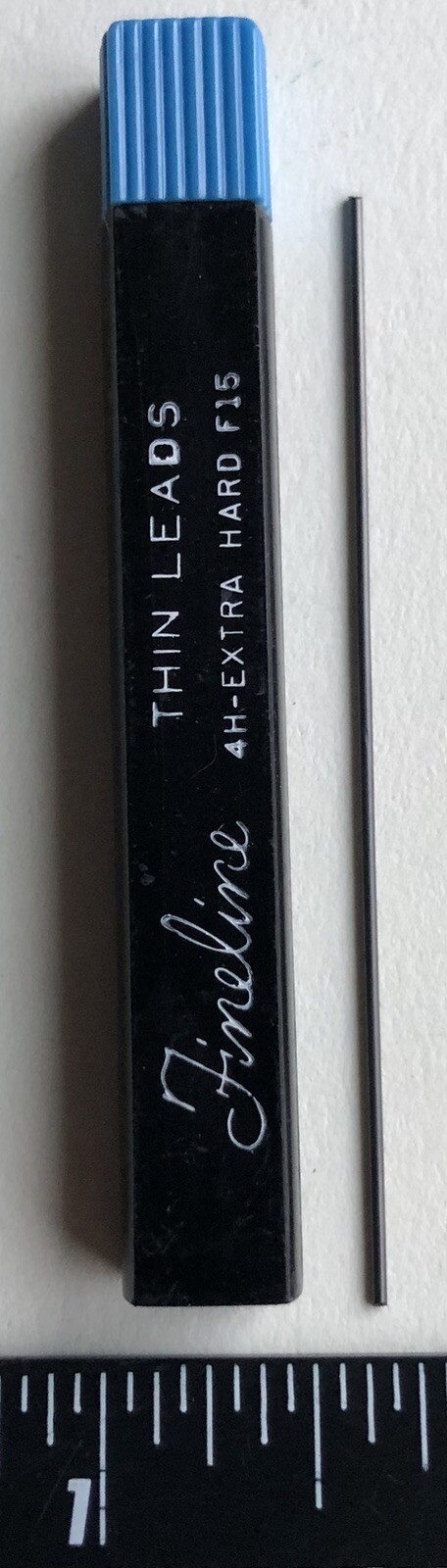 Vintage SHEAFFER Fineline Mechanical Pencil Lead Extra Hard 4H .9mm NOS 12pk USA