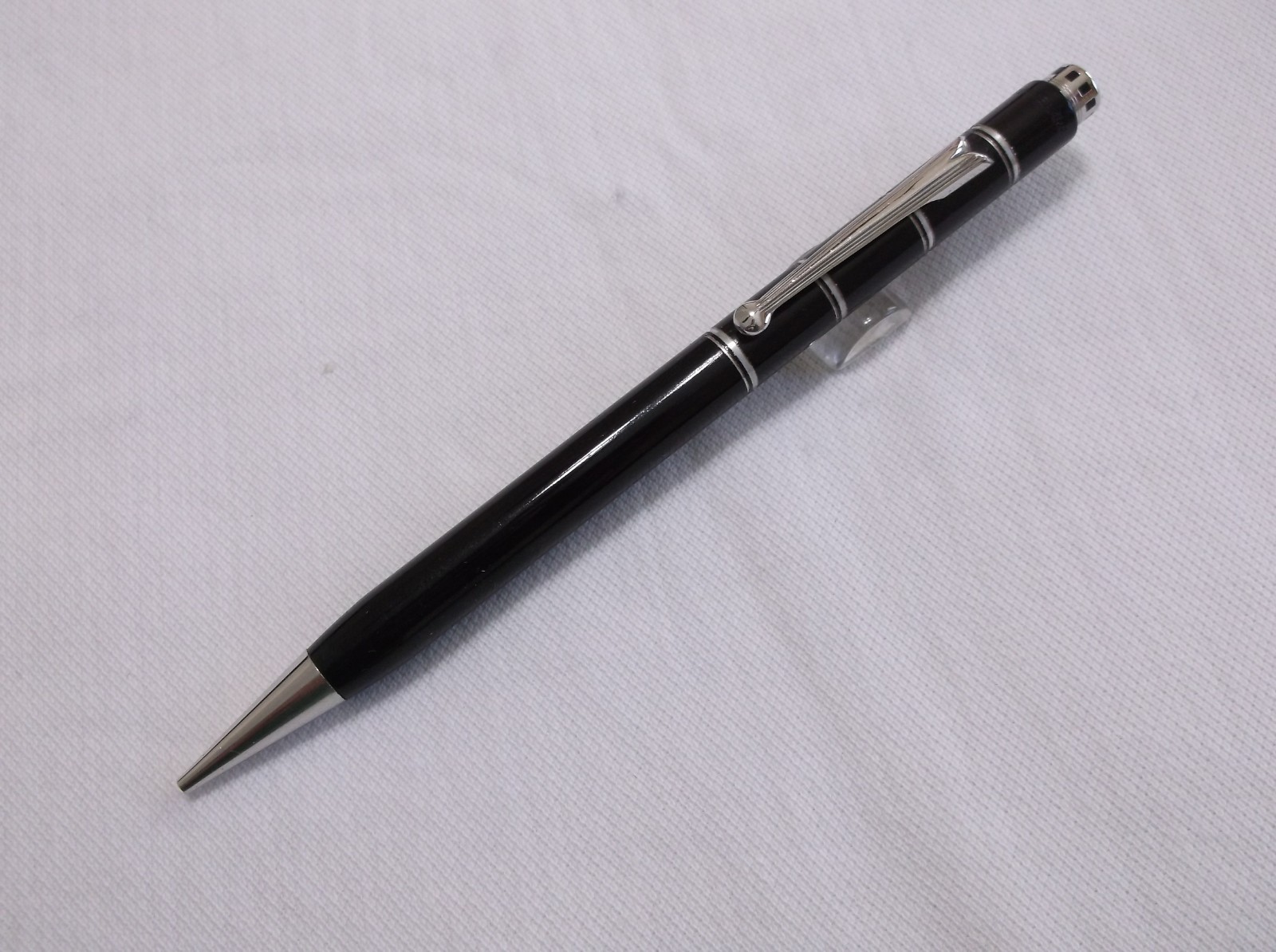 VINTAGE WAHL EVERSHARP CORONET BLACK ALUMILITE MECHANCIAL PENCIL / 1.18 mm LEAD
