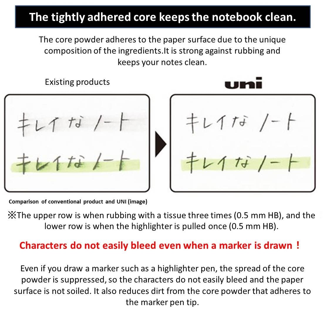 amazdone Uni Mechanical Pencil Lead,The Smudge-Proof Leads…