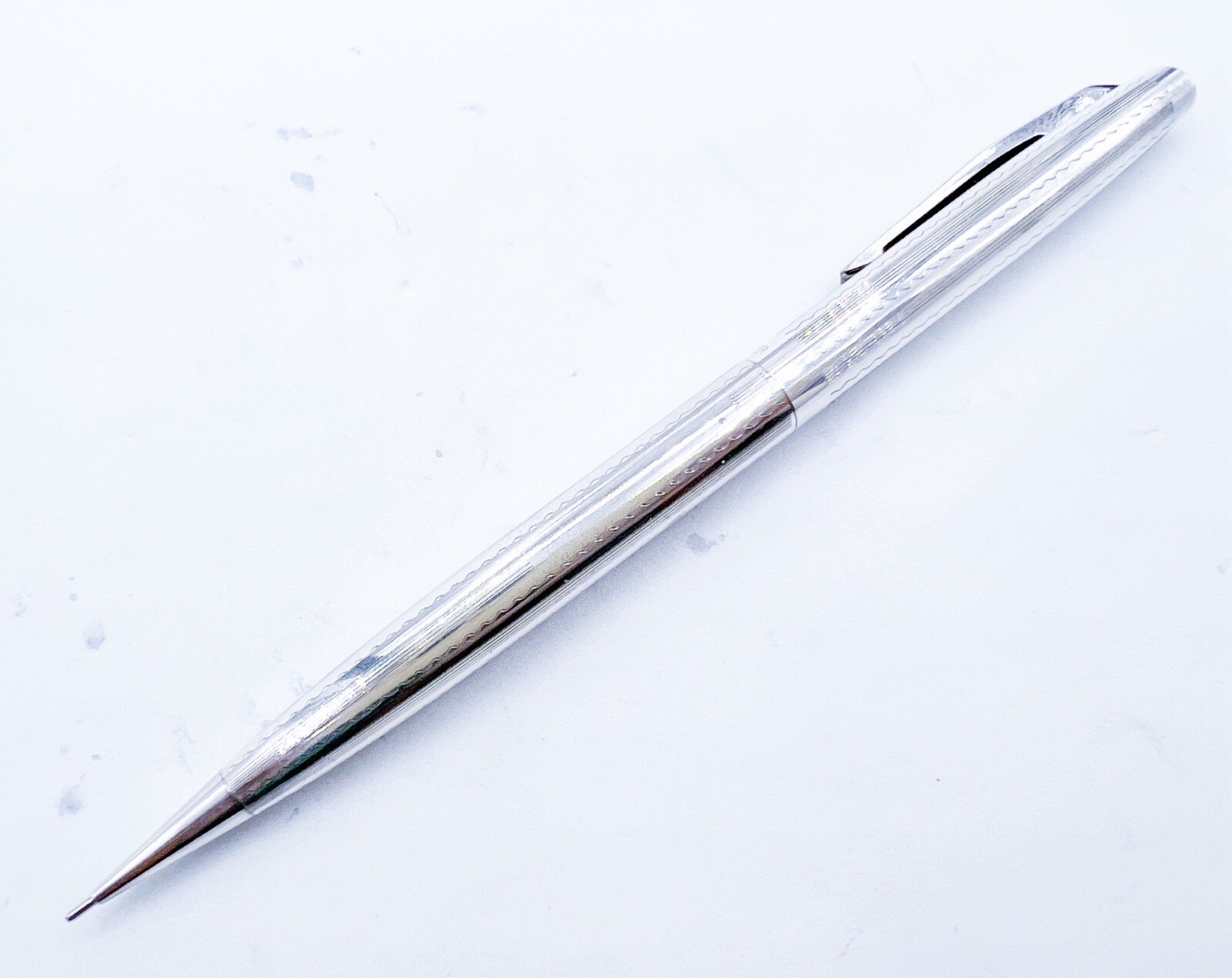 Newman Sterling Silver Mechanical Pencil 0.5mm continues twist Japan