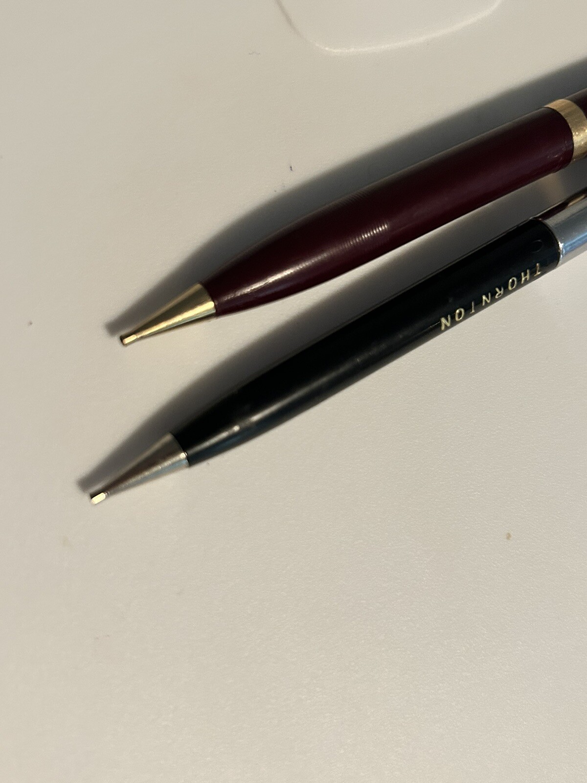 Vintage Schaffer’s Pens And Mechanical Pencil Lot Gerald Thorton Engraved