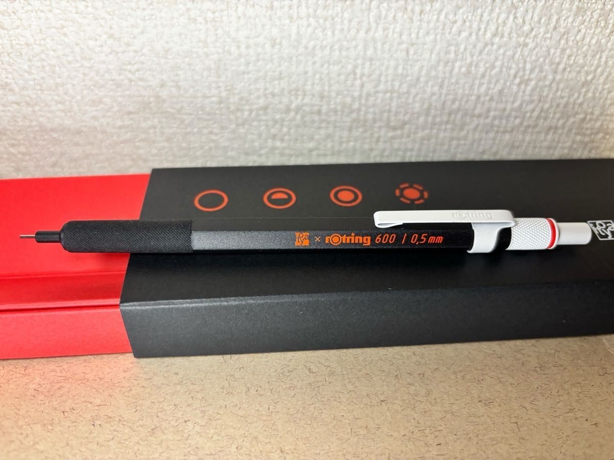 Rotring 600 Black Barrel Mechanical Pencil Ito-ya Limited Color 0.5 mm Itoya