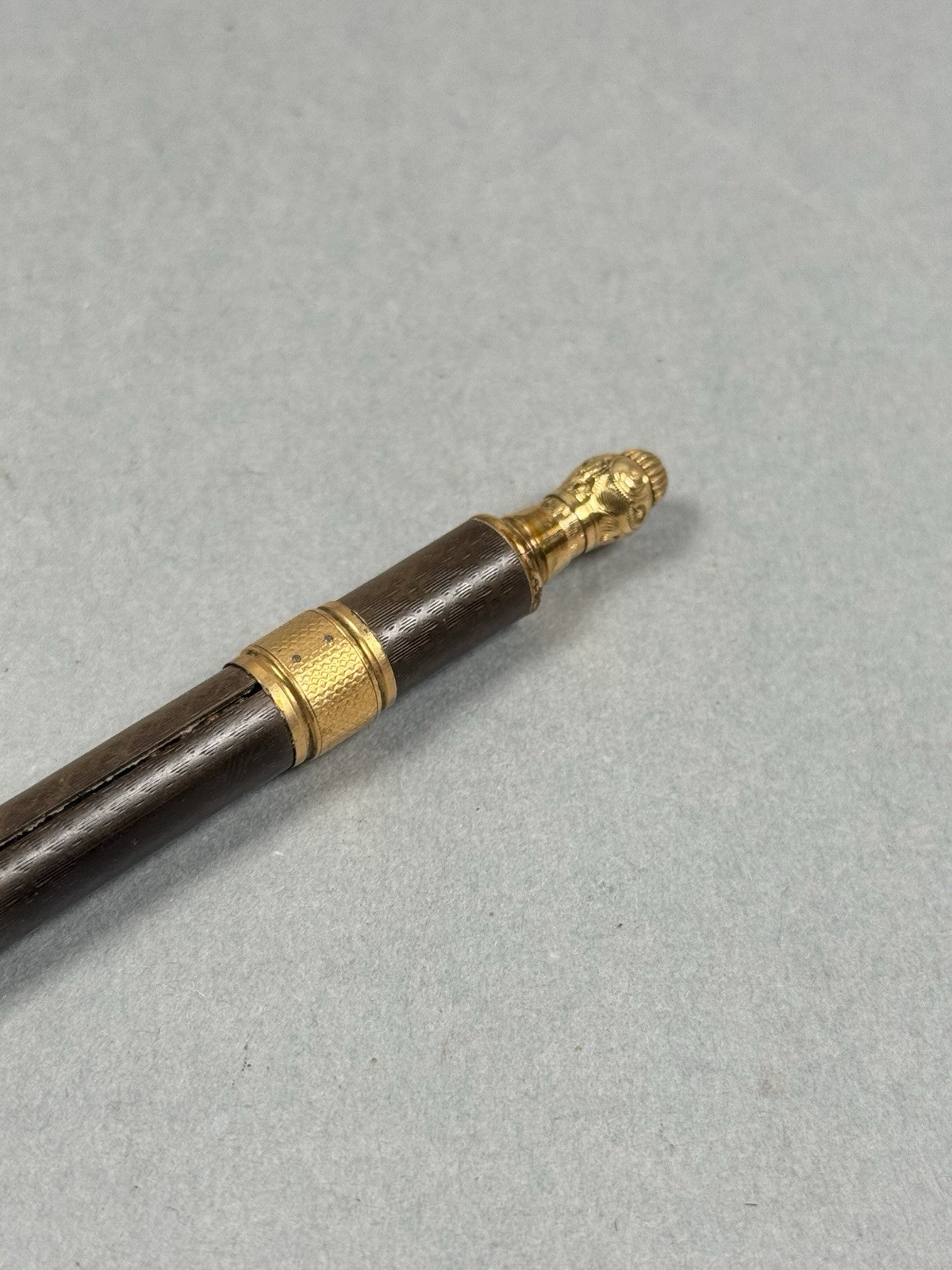 Antique Victorian Telescoping Mechanical Pencil Fountain Pen