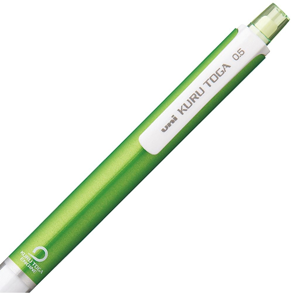 Uni Kurutoga Mechanical Pencil Standard, 0.5mm, 1 Count (Pack of 1), Green