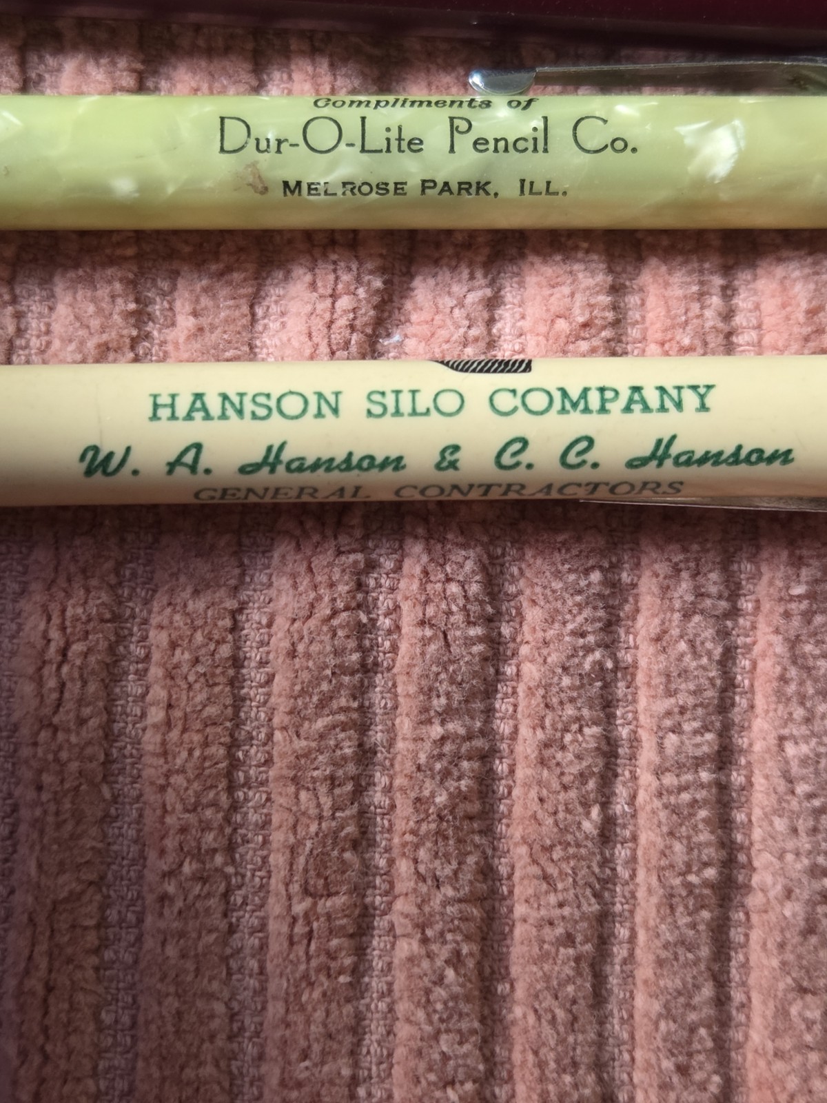 Vintage Durolite Mechanical Pencil Lot Of 5 ESTATE FIND