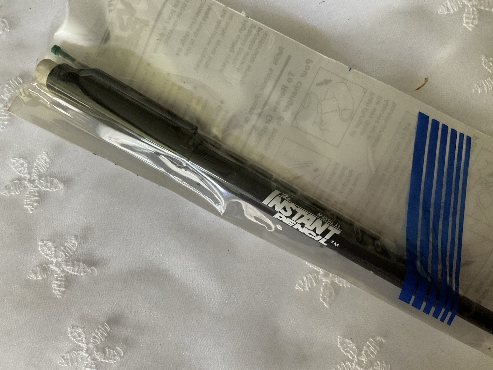 Vintage The Mosu Instant Pencil With Eraser on Top Sealed Package New