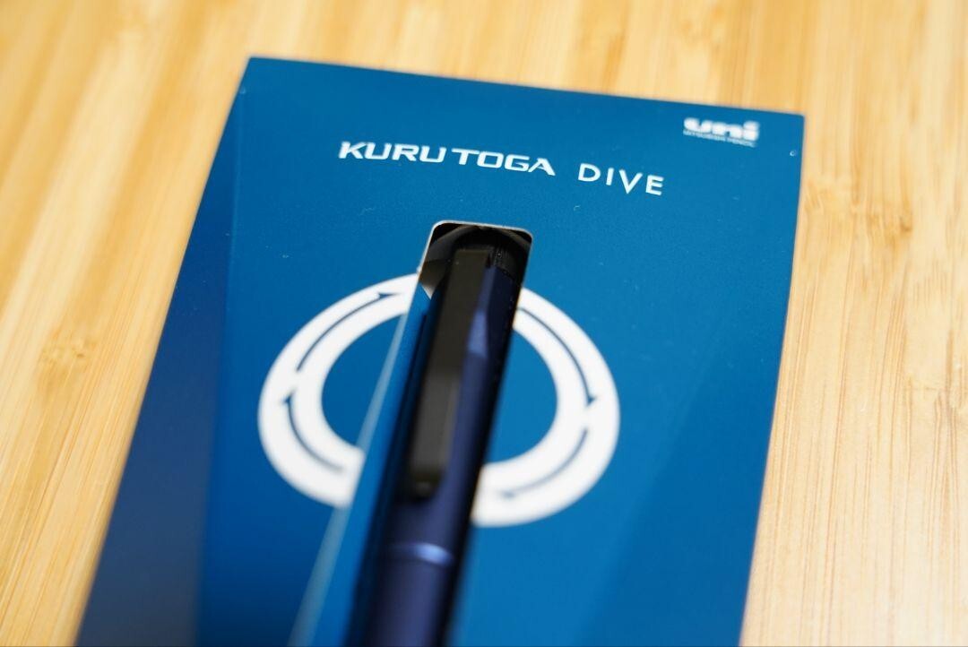Uni Kuru Toga Dive Auto Lead 0.5mm Mechanical Pencil Limited Moon Night Blue New