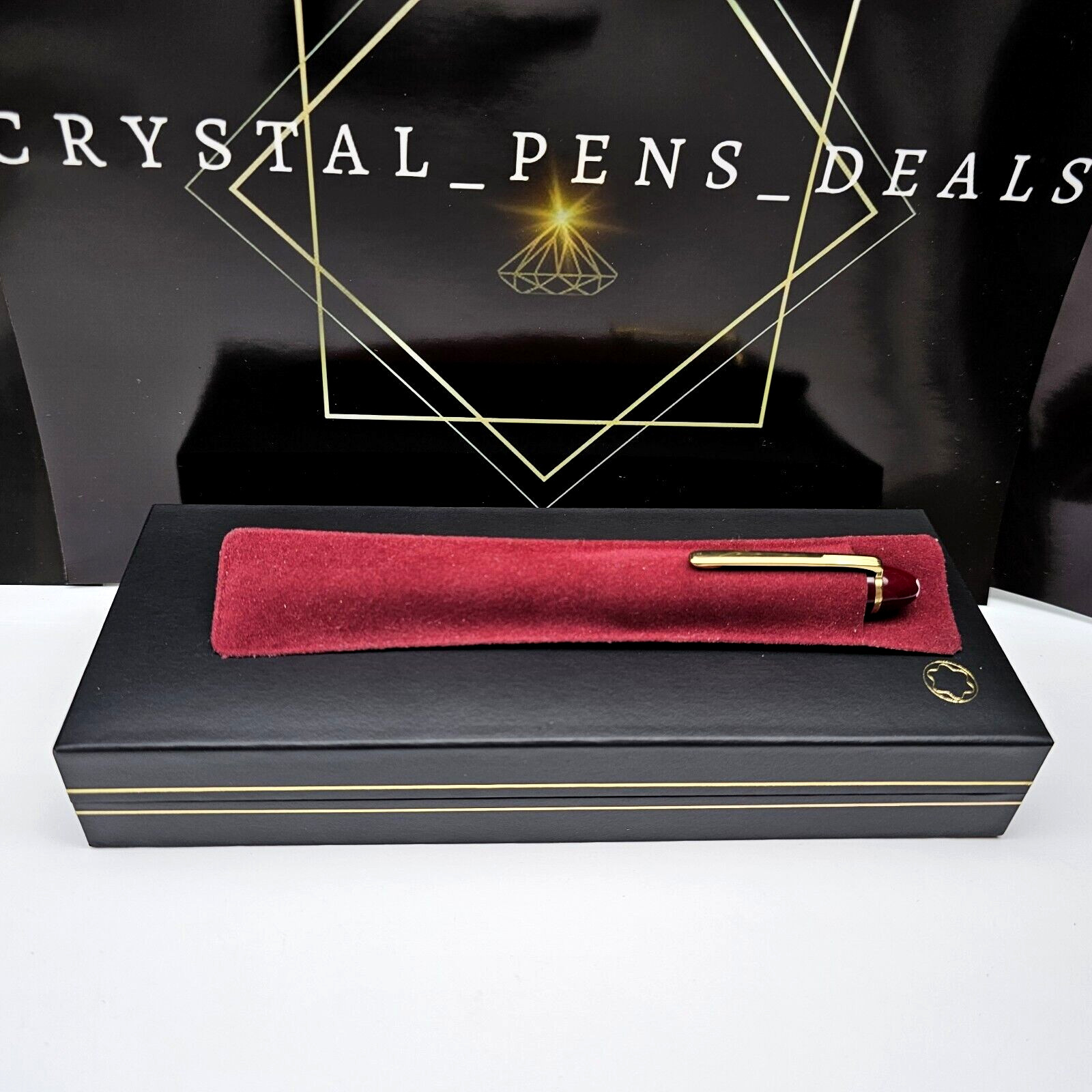 MONTBLANC Meisterstuck 167R LeGrand Burgundy / Red 0.9 mm Mechanical Pencil NEW!