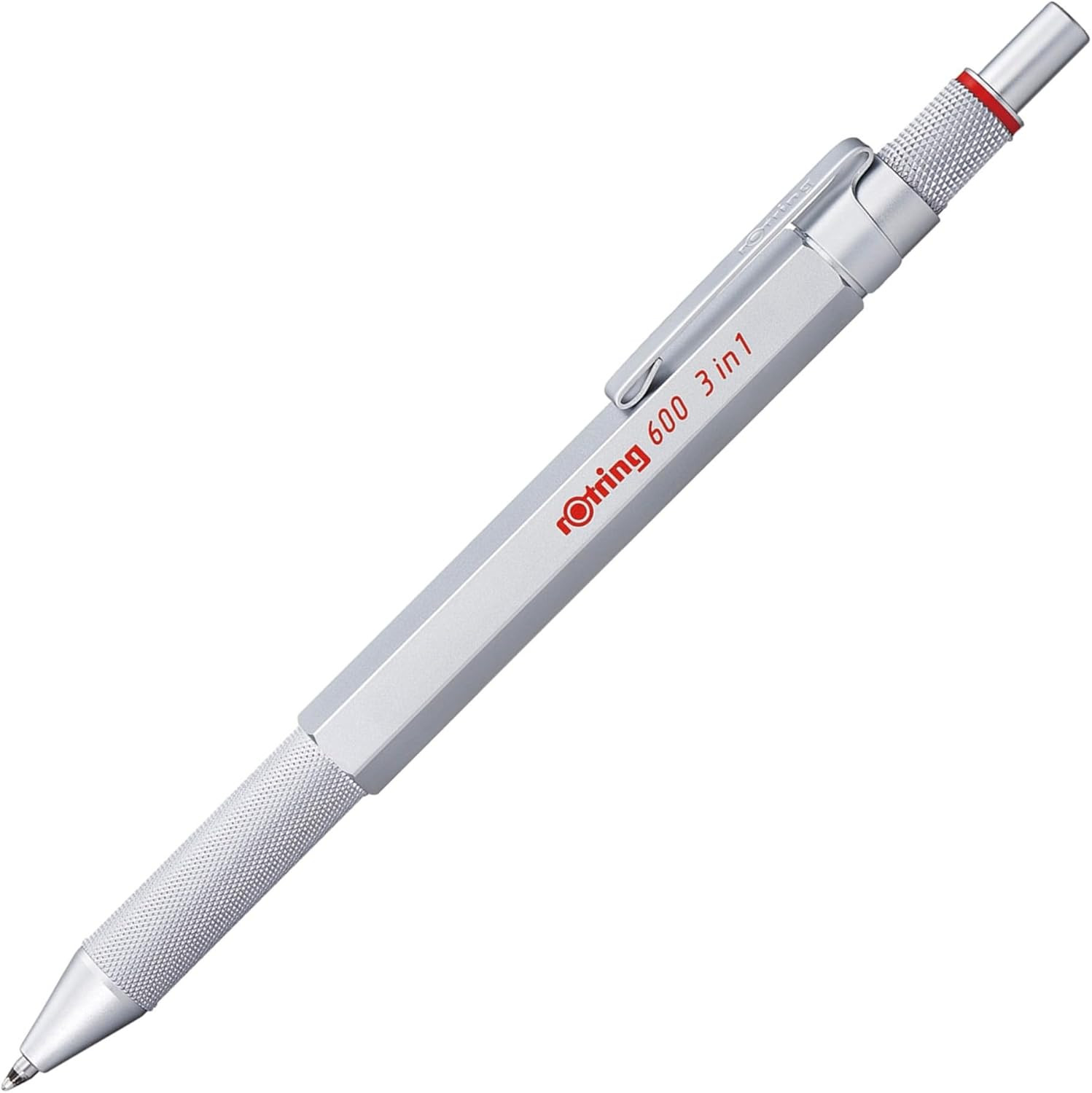 600 3-In-1 Multicolor Pen and Mechanical Pencil, Switches between 2 Ballpoint…