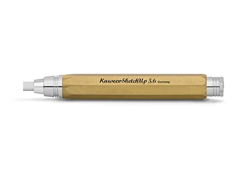 Kaweco Brass Corrector Pencil Eraser Compact Writing Instrument 10.5cm