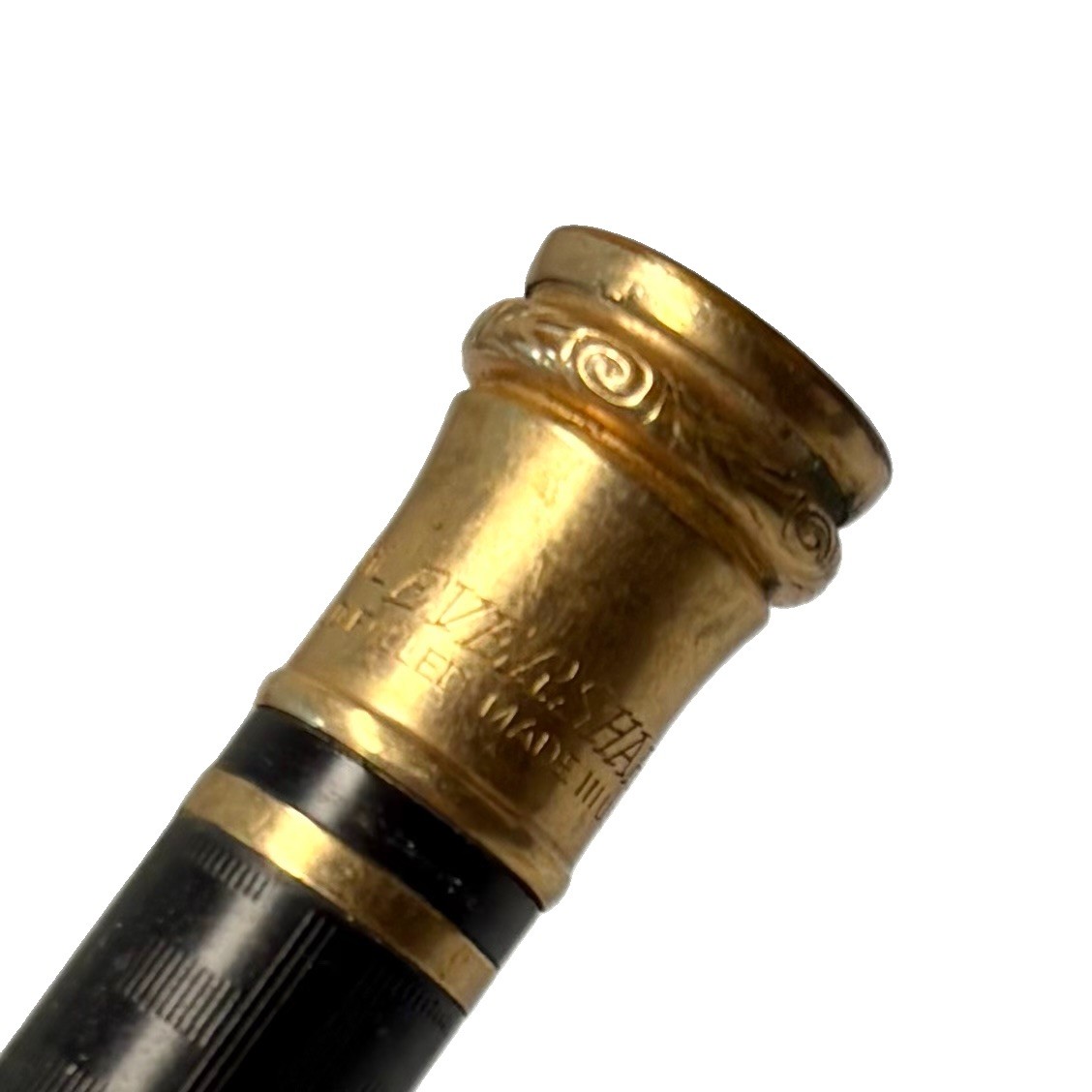 Vtg Wahl Eversharp Black Mechanical Pencil 4” 1920’s