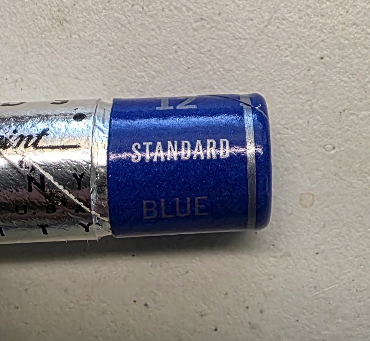 VINTAGE 1 TUBE AUTOPOINT BLUE PENCIL LEAD NO. 338N STANDARD 1.1 MM (OR) 0.46″