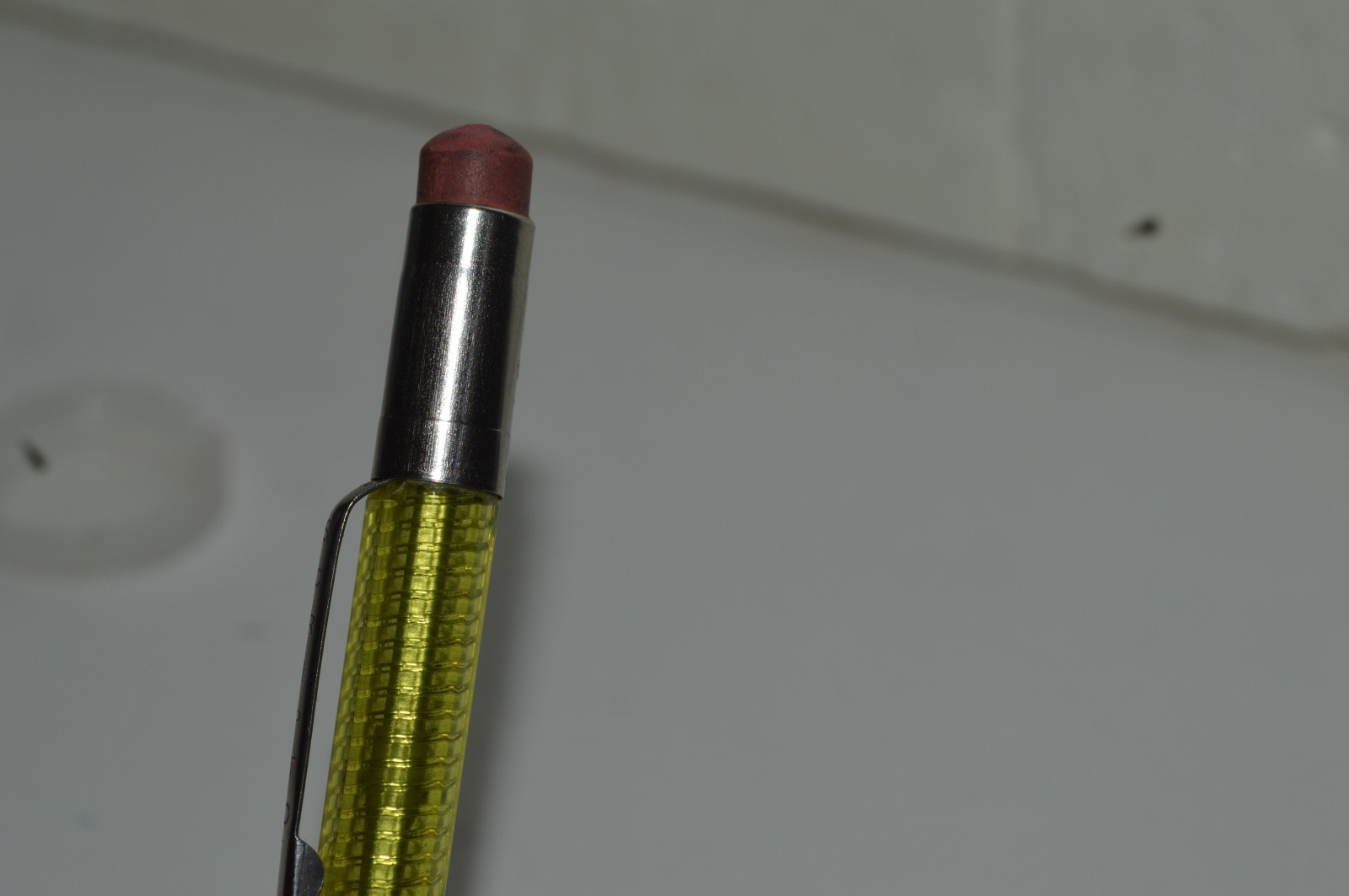 SCRIPTO K780 Mechanical Pencil 1.1mm Translucent Yellow USA 1970’s Excellent