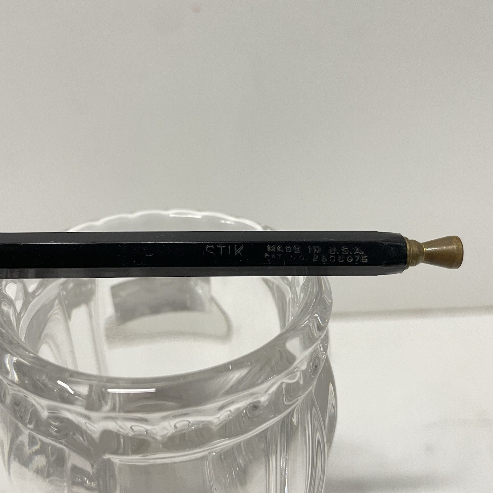 Vintage 5″ Mini Hexagonal Mechanical Magnetic Pencil “STIK” Patent #2508075