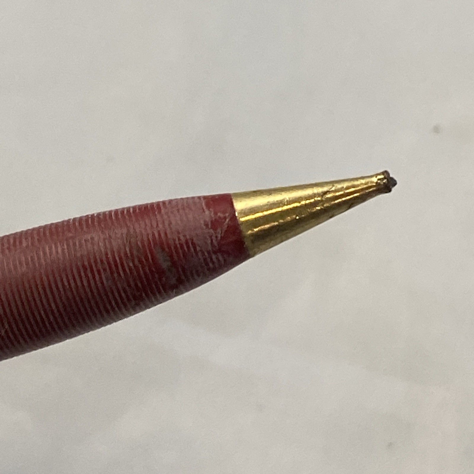 Sheaffer Pearlie Utility Red & Pearl Fineline USS Volelgesang DD-862 Pencil