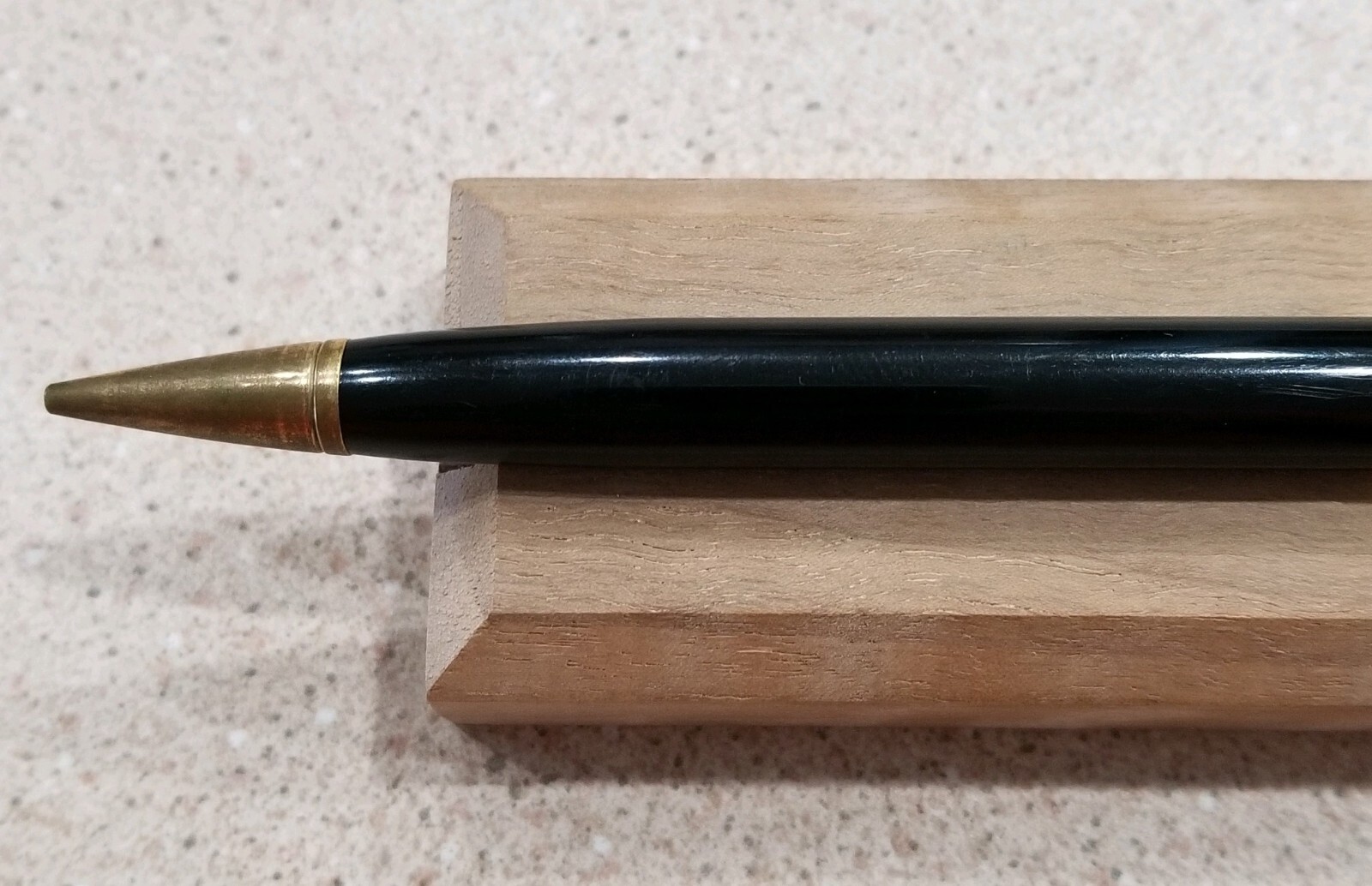 Vintage Eversharp 1/10 14K Gold Filled Mechanical Pencil- Black & Gold- Working